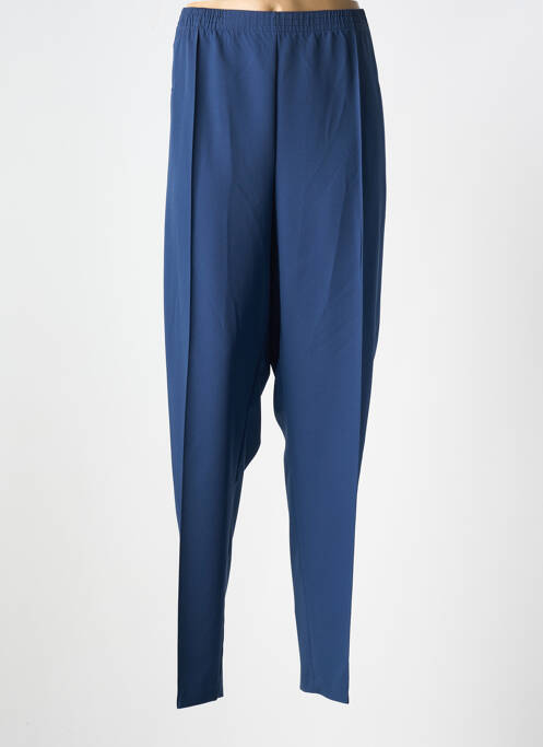 Pantalon droit bleu GRIFFON pour femme