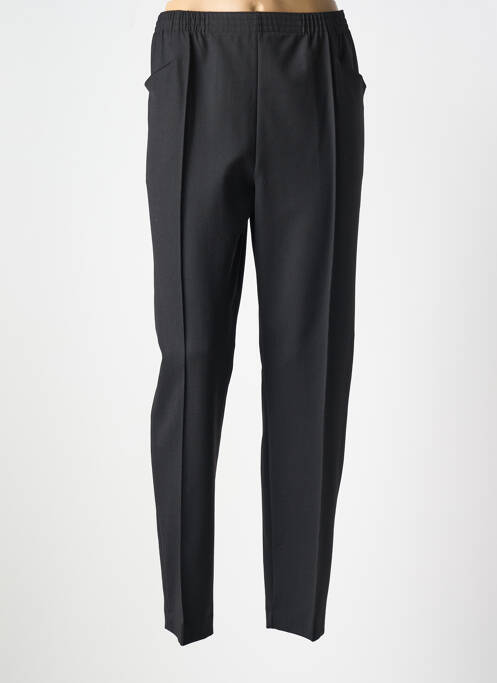 Pantalon droit noir GRIFFON pour femme