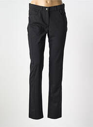 Pantalon slim stretch taille normale noir GUY DUBOUIS femme