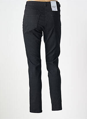 Jegging tissage popeline taille normale noir EAST DRIVE femme