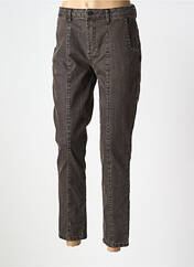 Jeans coupe slim marron FUEGO WOMAN pour femme seconde vue