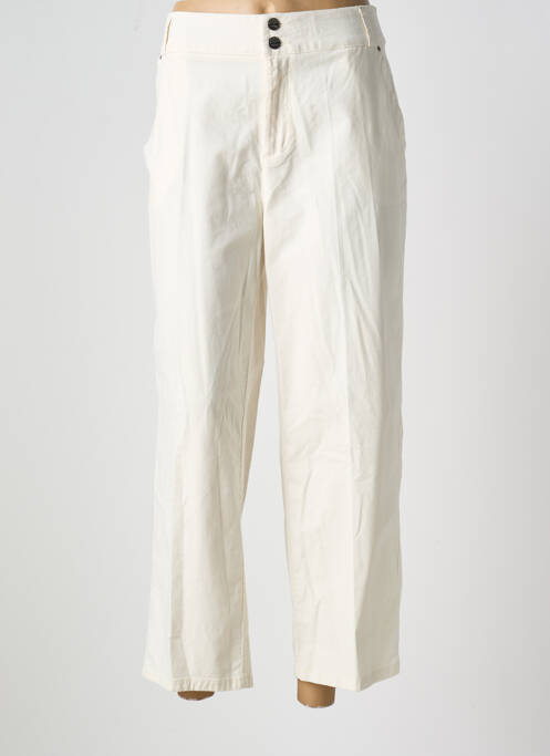 Pantalon large beige STREET ONE pour femme
