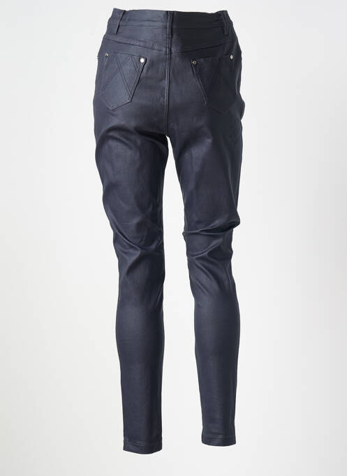 Pantalon slim bleu MARBLE pour femme