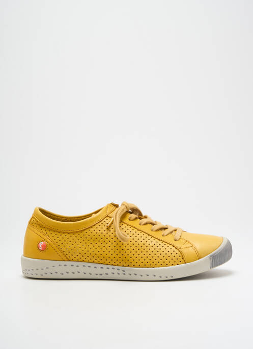 Baskets jaune SOFTINOS pour femme