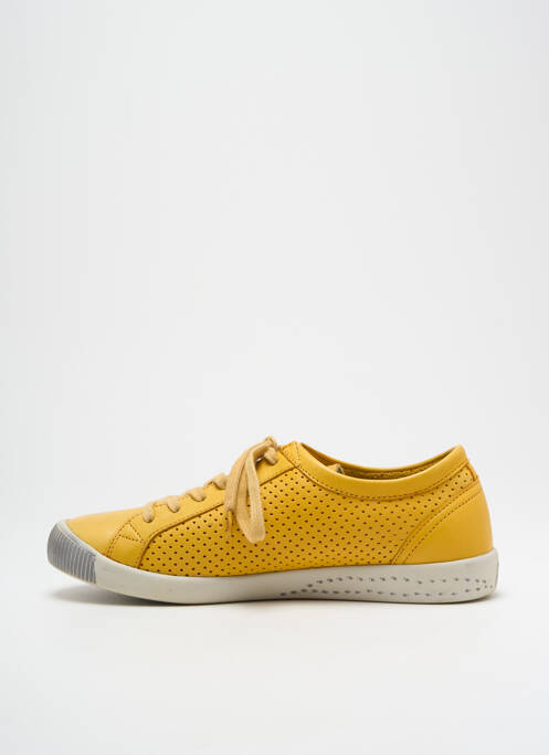 Baskets jaune SOFTINOS pour femme