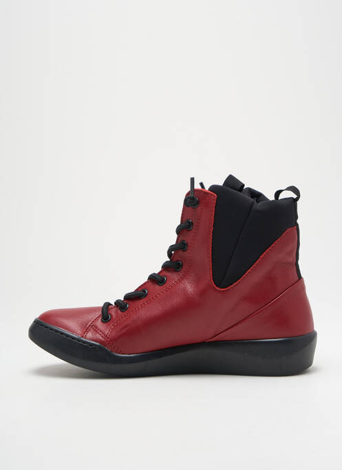 Baskets rouge SOFTINOS pour femme