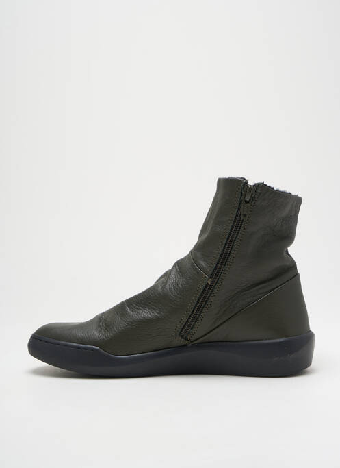 Bottines/Boots vert SOFTINOS femme