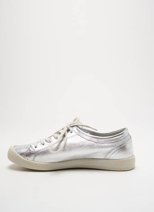 Baskets argent SOFTINOS pour femme
