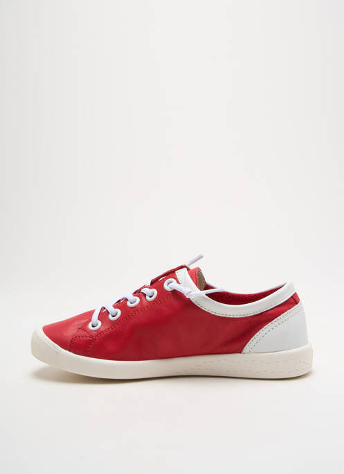 Baskets rouge SOFTINOS femme