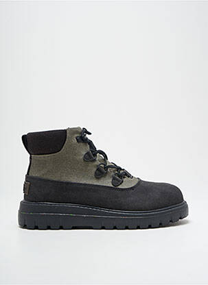 Baskets fermeture elastique talon de 4 à 6cm noir HEY DUDE femme