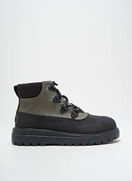 Baskets fermeture elastique talon de 4 à 6cm noir HEY DUDE femme