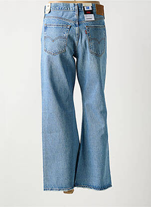 Jeans coupe large effet usé taille normale bleu LEVI'S femme
