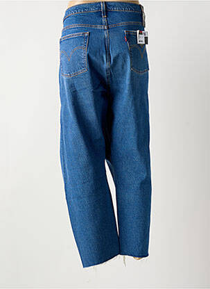Jeans coupe large effet usé taille normale bleu LEVI'S femme