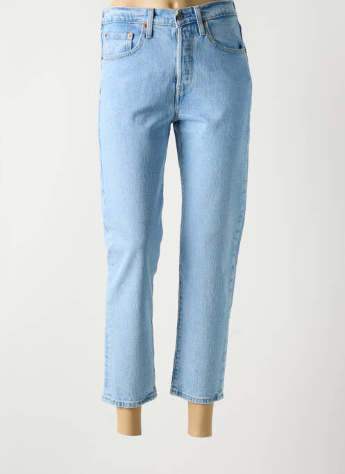 Jeans coupe droite bleu LEVIS pour femme