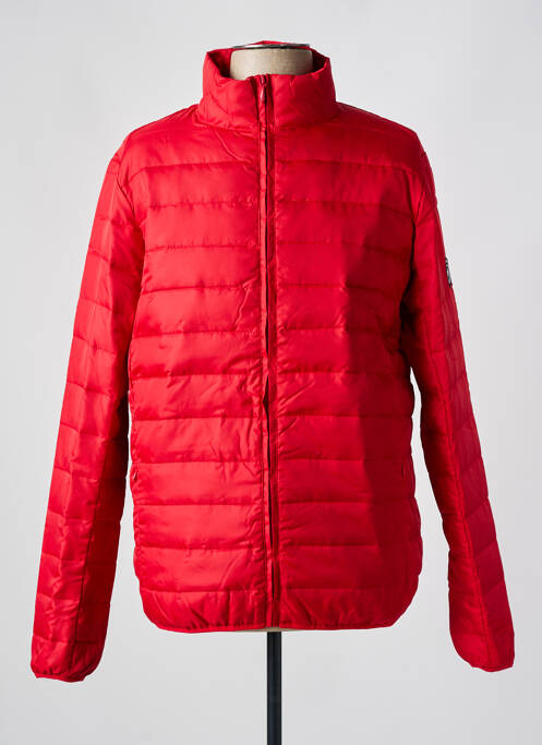 Doudoune poches sans capuche rouge TED LAPIDUS homme