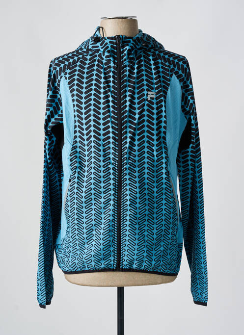 Veste casual poignets poignets élastiqués bleu FILA homme
