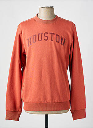 Sweat-shirt stretch manches longues orange CELIO homme