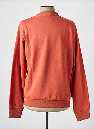 Sweat-shirt stretch manches longues orange CELIO homme