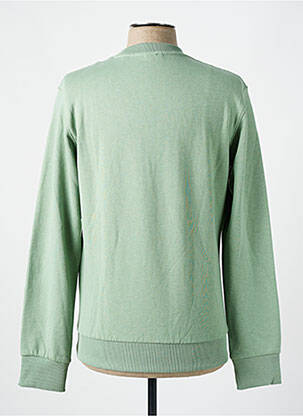 Sweat-shirt stretch manches longues vert CELIO homme