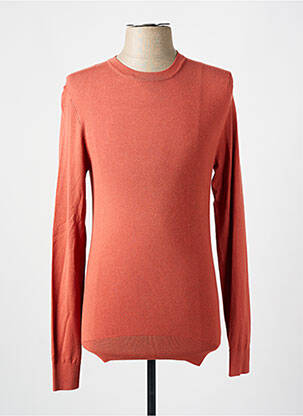 Pull stretch manches longues orange CELIO homme