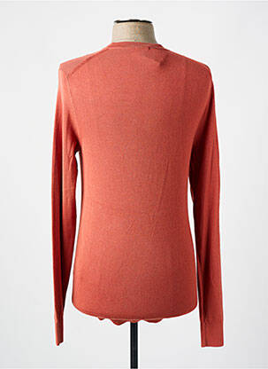 Pull stretch manches longues orange CELIO homme