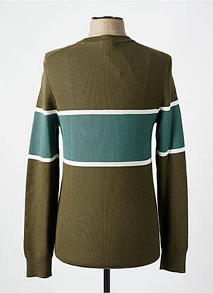 Pull stretch manches longues vert CELIO homme