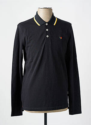 Polo manches longues manches longues gris JACK & JONES homme