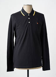 Polo manches longues manches longues gris JACK & JONES homme