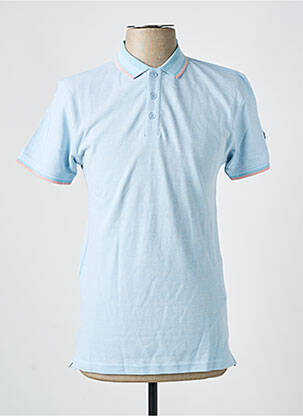 Polo stretch manches courtes bleu EDWEEN PEARSON homme