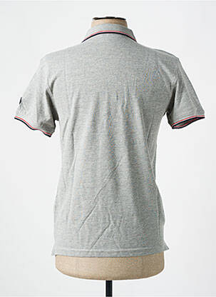 Polo tissage chiné manches courtes gris EDWEEN PEARSON homme