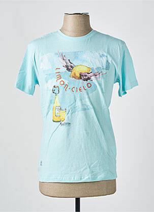 T-shirt coupe cintrée manches courtes bleu EDWEEN PEARSON homme