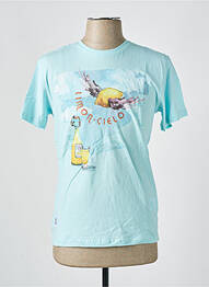 T-shirt coupe cintrée manches courtes bleu EDWEEN PEARSON homme