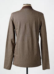 Polo marron JACK & JONES pour homme seconde vue