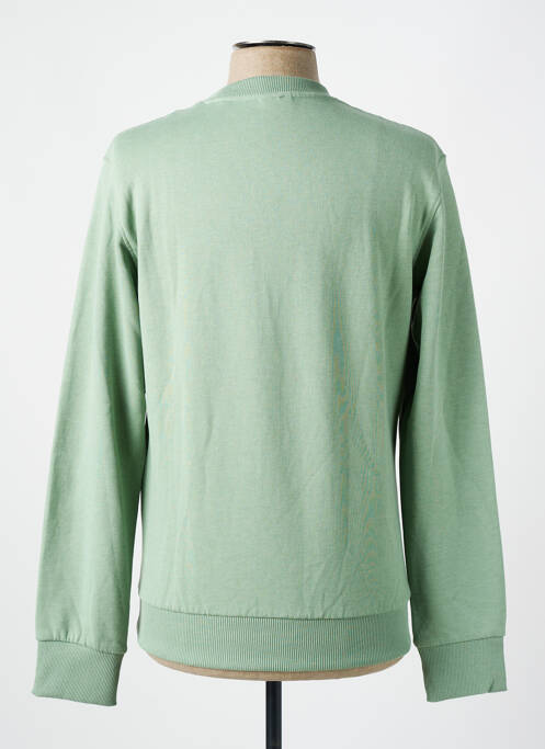 Sweat-shirt stretch manches longues vert CELIO homme