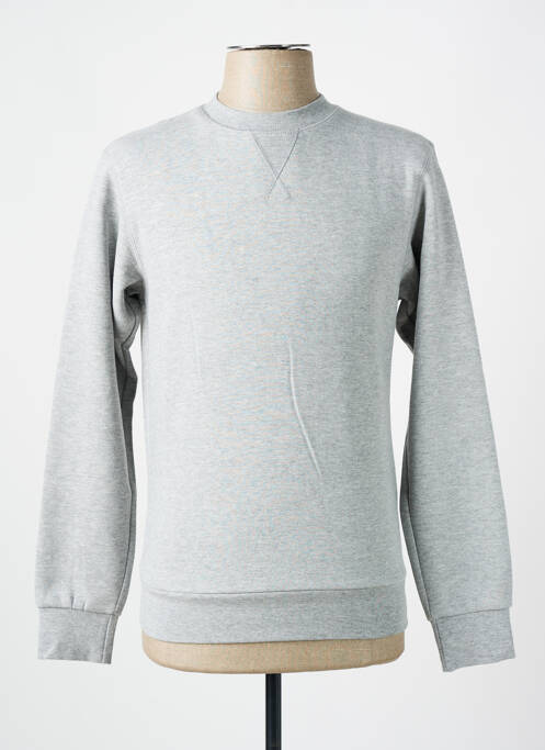 Sweat-shirt manches longues manches longues gris CELIO homme