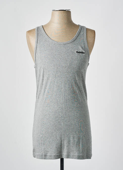 Débardeur tissage chiné sans manche gris REDSKINS homme