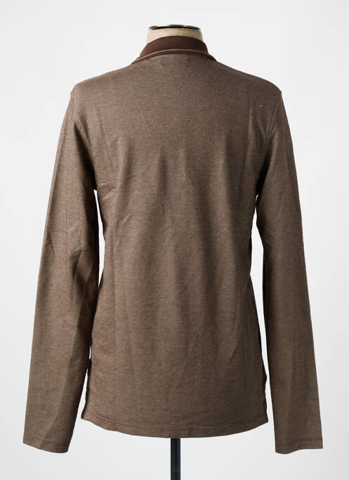 Polo marron JACK & JONES pour homme