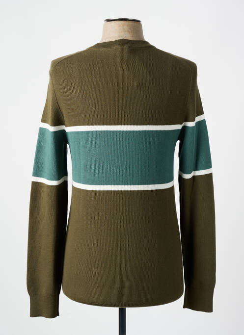 Pull stretch manches longues vert CELIO homme