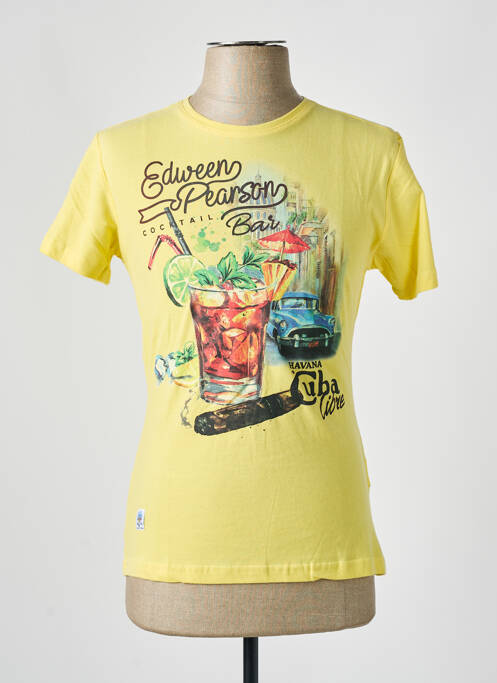 T-shirt jaune EDWEEN PEARSON homme
