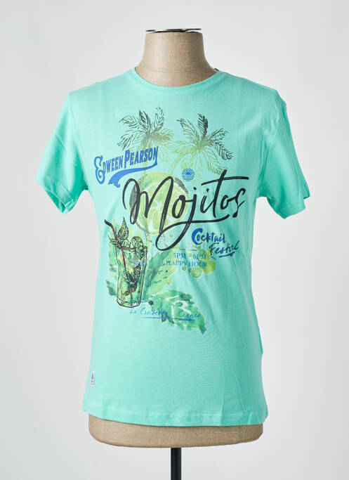 T-shirt vert EDWEEN PEARSON pour homme