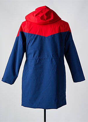 Parka manches longues a capuche bleu FILA femme