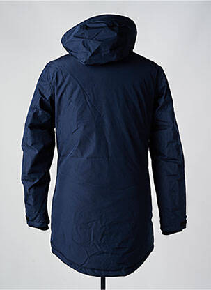 Doudoune poches a capuche bleu JACK & JONES homme