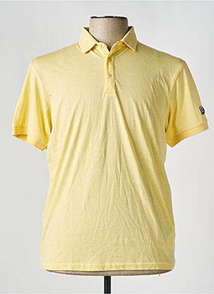 Polo stretch manches courtes jaune EDWEEN PEARSON homme