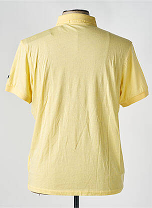 Polo stretch manches courtes jaune EDWEEN PEARSON homme