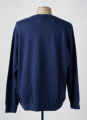 Pull col rond manches longues bleu RUCKFIELD homme