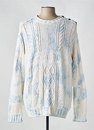 Pull blanc RALPH LAUREN pour homme