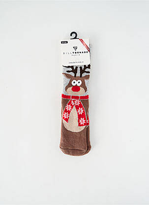 Chaussettes marron BILLTORNADE pour enfant
