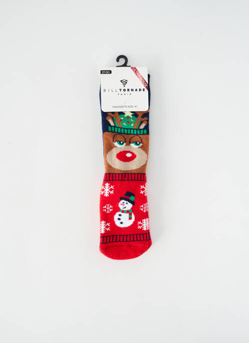 Chaussettes rouge BILLTORNADE pour enfant