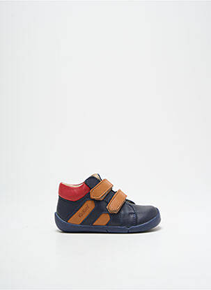 Baskets bleu KICKERS pour garçon