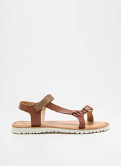 Sandales/Nu pieds marron KICKERS pour fille seconde vue